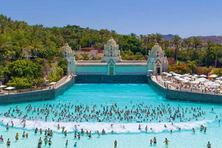 The Wave Palace Wellenbecken Siam Park Teneriffa