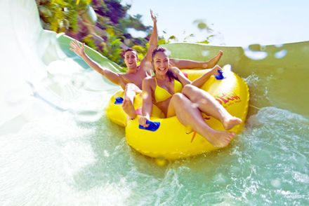 Jungle Snake 4 PIPEline Water Tube Slides Siam Park Tenerife