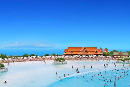 Siam Beach Sandy Beach Siam Park Tenerife