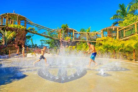 Bodhi Trail Climbing Path for Children Siam Park Tenerife