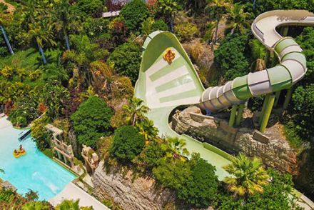 Kinnaree Wasser Hybrid Ride-Rutsche Siam Park Teneriffa